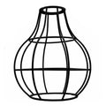 Rustic State Industrial Vintage Style Vase Shape Rustic Red - Vintagelite
