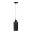 Black Loft Drum Cage Ceiling Pendant Light