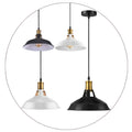 Industrial Metal Barn Rustic Hanging Pendant Ceiling Light~2099 - Vintagelite