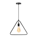 Triangle Shape Wire Ceiling Pendant Light Lamp Shade - Vintagelite