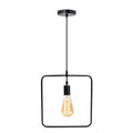 Square Shape Wire Ceiling Pendant Light Lamp Shade - Vintagelite