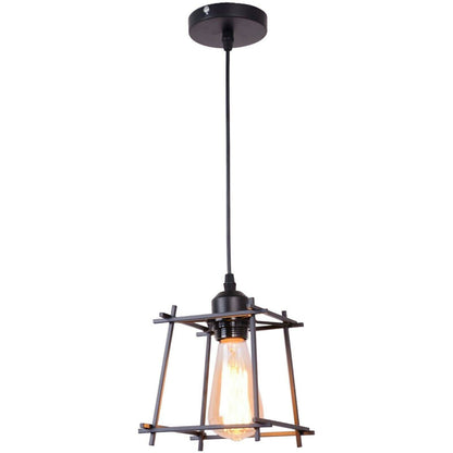 Vintage Industrial Retro Loft Wire Cage Lamp Shade Pendant Light