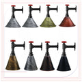 Modern vintage style industrial metal pipe wall scones wall lighting