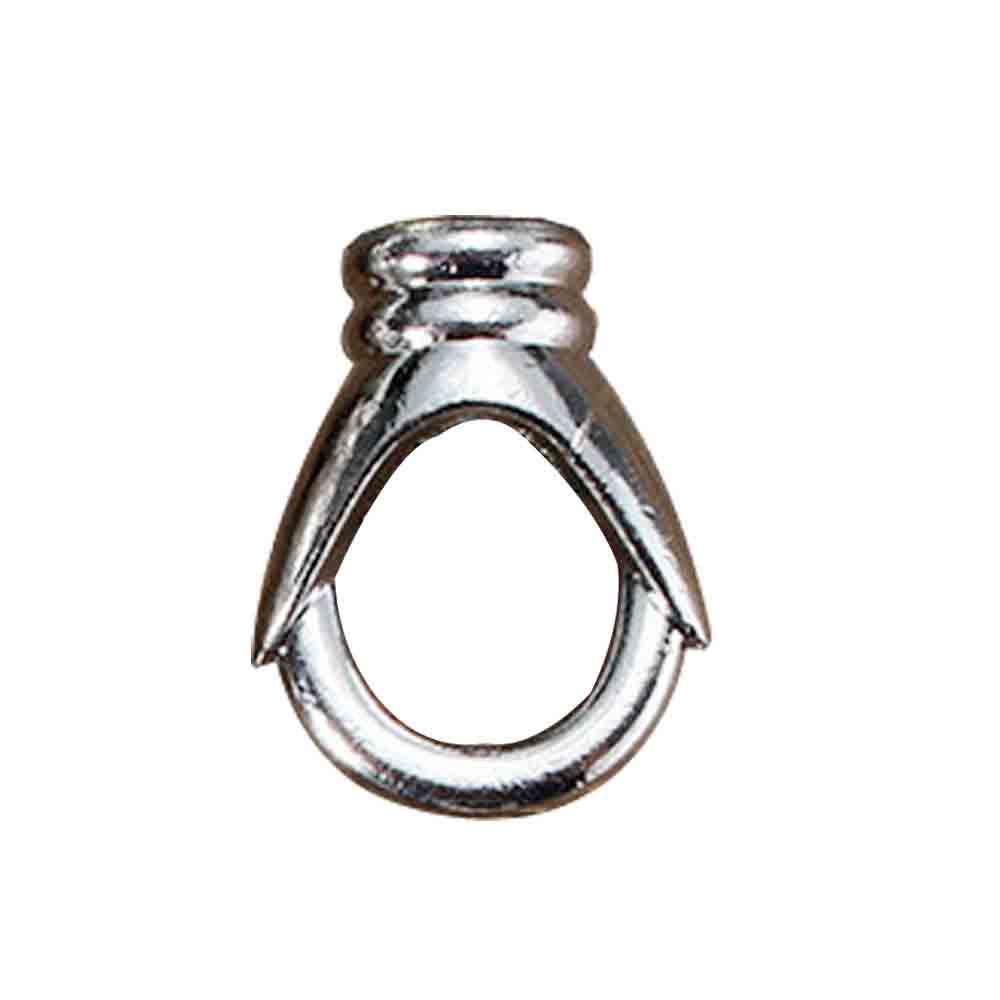 Chrome Hook Ring Vintage Ceiling Hook For Pendants Fixtures Chandelier Hanging Light Holder - Vintagelite