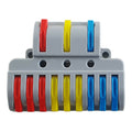 Connector 3to9 Out Wire Splitter Terminal Block Compact Wiring Blocks~1748 - LEDSone UK Ltd