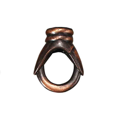 Copper Hook Ring Vintage Ceiling Hook For Pendants Fixtures Chandelier Hanging Light Holder - Vintagelite