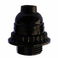 E27 Plain Screw Holder With Ring Bakelite Lamp Holder - Vintagelite