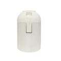 E27 Plain Screw White Holder Bakelite Lamp Holder - Vintagelite