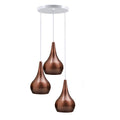 E27 3 Way Ceiling Pendant Cluster Light Fitting vintage style pendant Lights - Vintagelite