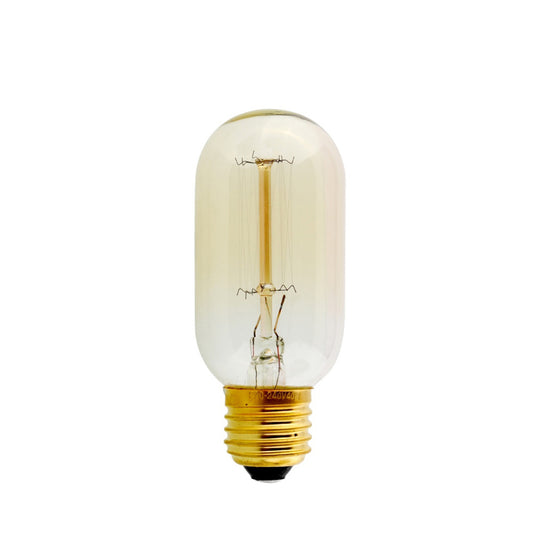 Dimmable T45 E27 60W Industrial Vintage Filament Bulb - Vintagelite