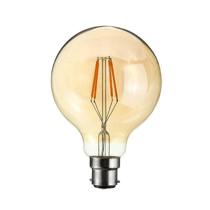 LED G80 B22 4W Dimmable Globe Industrial Vintage Bulb - Vintagelite