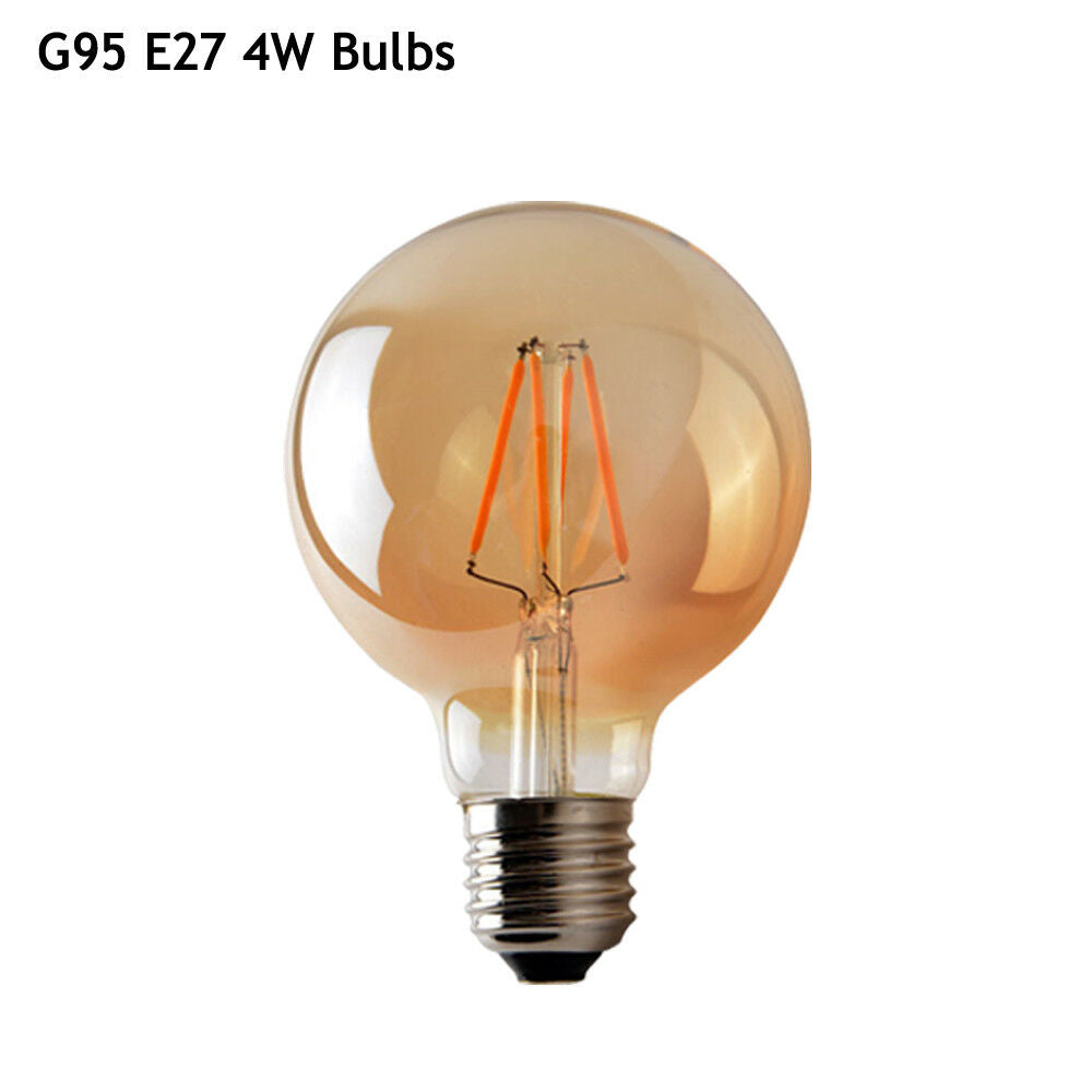 LED G95 E27 4W Dimmable Globe Industrial Vintage Bulb - Vintagelite