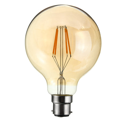 LED G95 B22 4W Dimmable Globe Industrial Vintage Bulb - Vintagelite