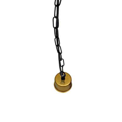 Braided Flex With Chain Lamp Holder Pendant Light Fitting E27 Gold Lamp Holder - Vintagelite