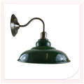 Modern Green Swan Neck Metal Wall Sconces -Stylish Wall Light