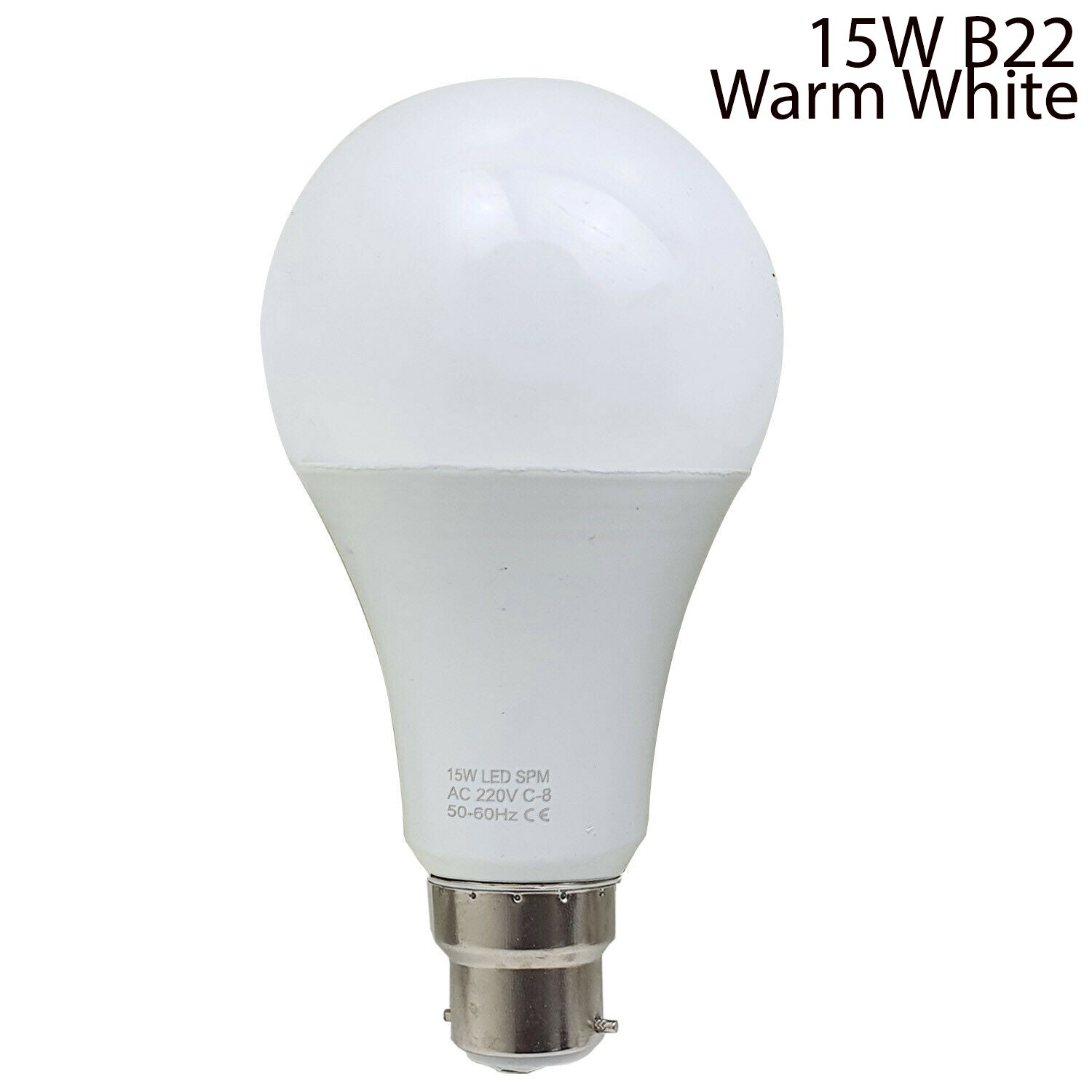 15W B22 Light Bulb Energy Saving Lamp Warm White Globe~1376 - LEDSone UK Ltd