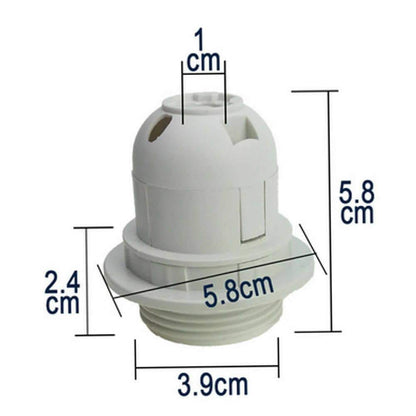 White Lamp Holder 