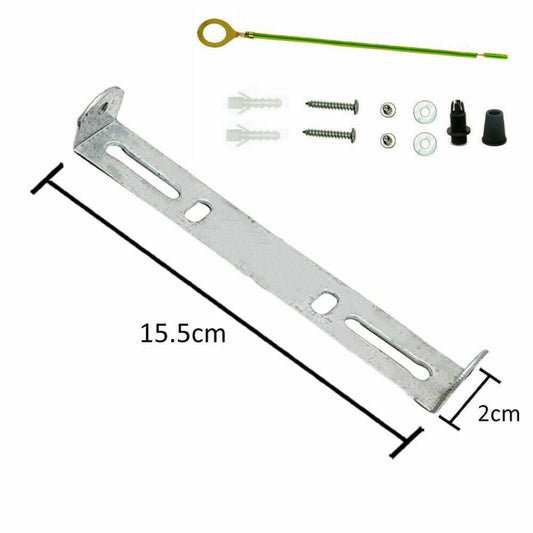 Light Fixing strap brace ceiling rose 155mm bracket Plate with accessories - Vintagelite