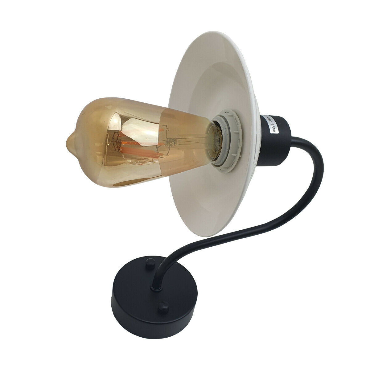 Industrial Wall Sconce with E27 Bulb Holder &Lamp Shades - Wall Light