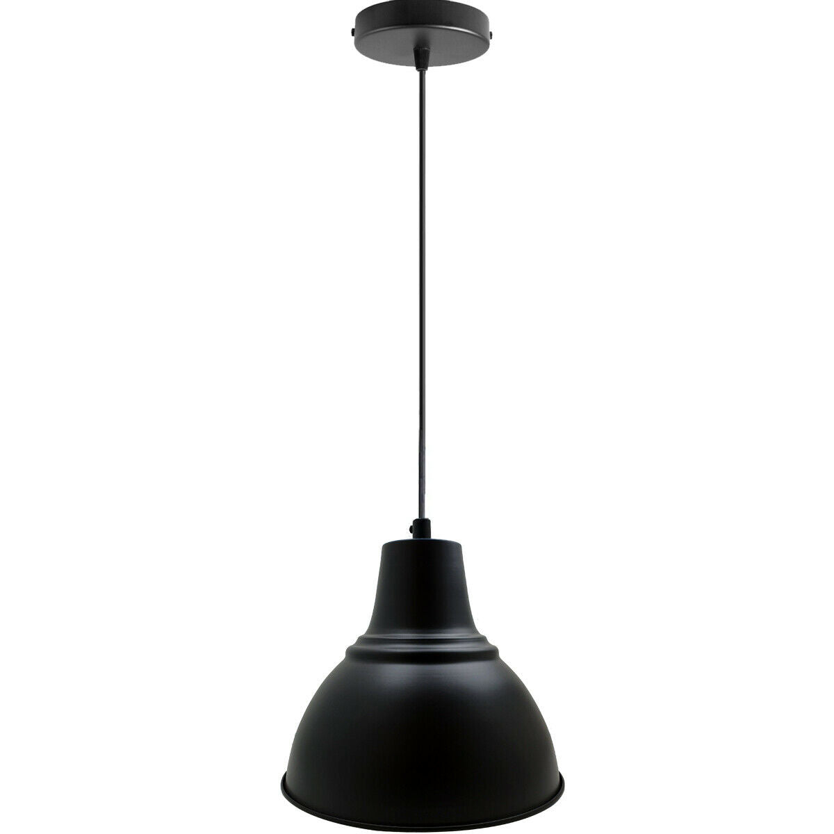 matt black pendant light