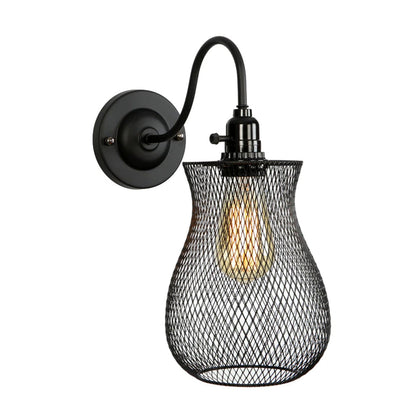 New Modern Vintage Industrial Retro Loft Metal Edison Lamp Shade Wall Light - Vintagelite