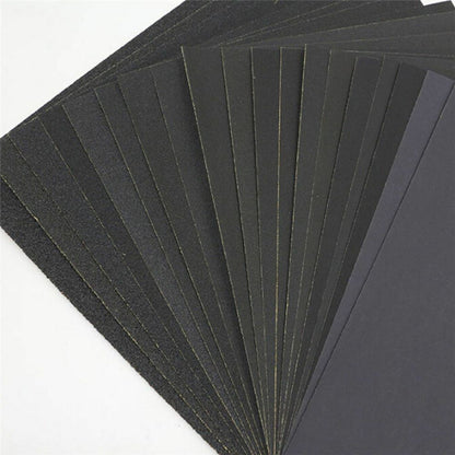 P-240 Grit Sheets Assorted Wood Wet and Dry Waterproof Sandpaper - Vintagelite