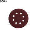 P-60 5 inch 8 Hole Sanding Discs Grind Paper Sanding Disc - Vintagelite