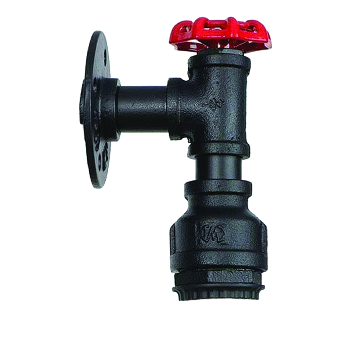Vintage Industrial Waterpipe Wall Sconce with Metal E27 Holder