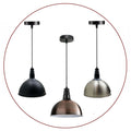 Modern Vintage Dome Shade Farmhouse Light Fittings Pendant