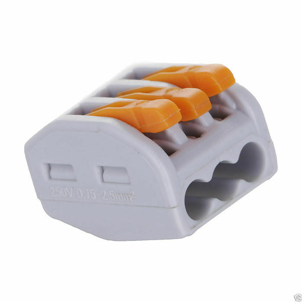 Electrical Wire Block Clamp Terminal Reusable Connector~2036