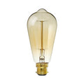 Dimmable ST64 B22 60W Globe Industrial Vintage Filament Bulb - Vintagelite