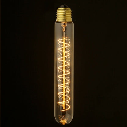 T185 E27 60W Antique Filament Spiral Lamp Light Bulb