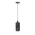 Unique Pendant Light | Brushed Silver Cage
