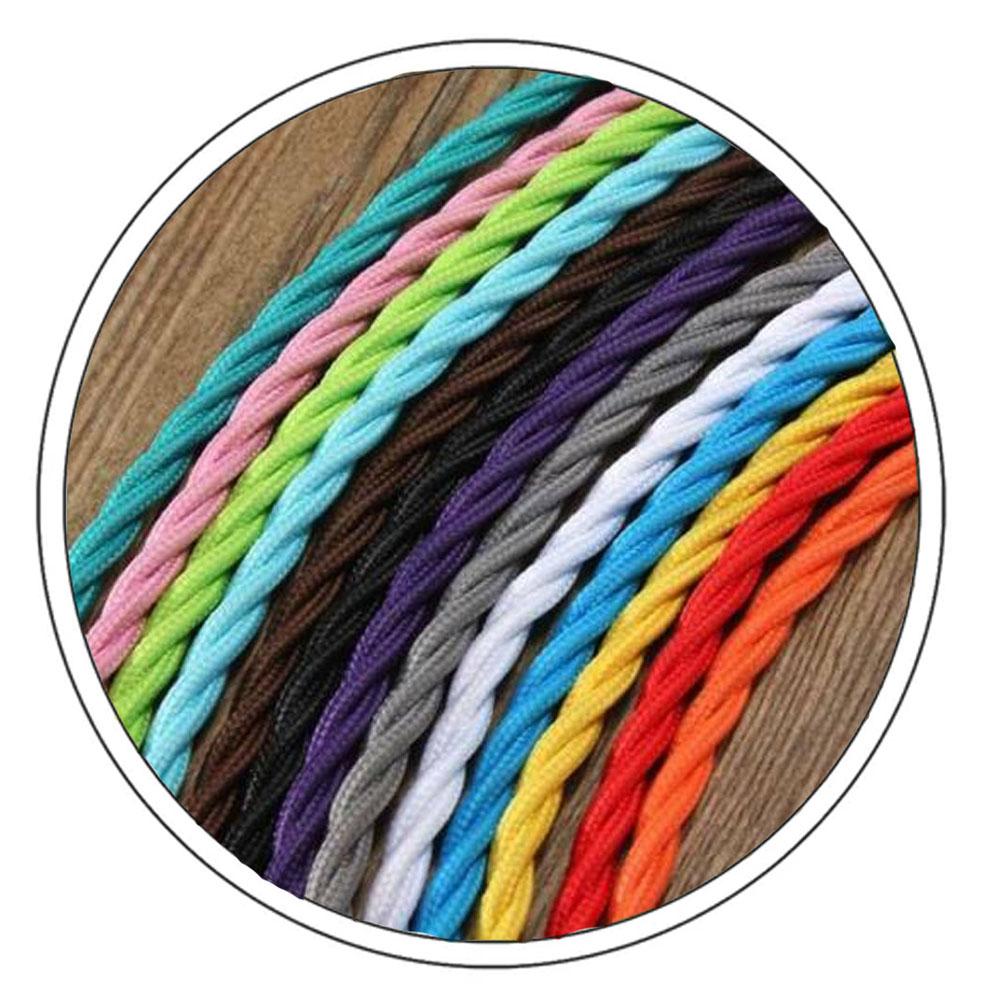 A 5-Meter Braided Twisted Fabric Cord Will Improve Your Lighting Experience-Application image