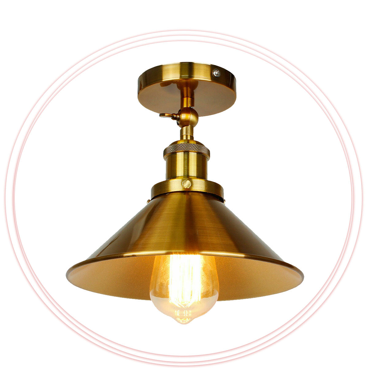 Modern Vintage Ceiling Light Fitting UK~1931 - Vintagelite