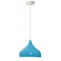 blue hanging pendant lights