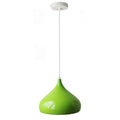 Green Industrial Metal Cage Ceiling Pendant Light Shade - Vintagelite
