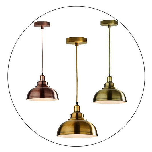 Vintage Industrial Modern Ceiling Pendant Light Loft Ceiling Lampshade UK NEW Style~1684