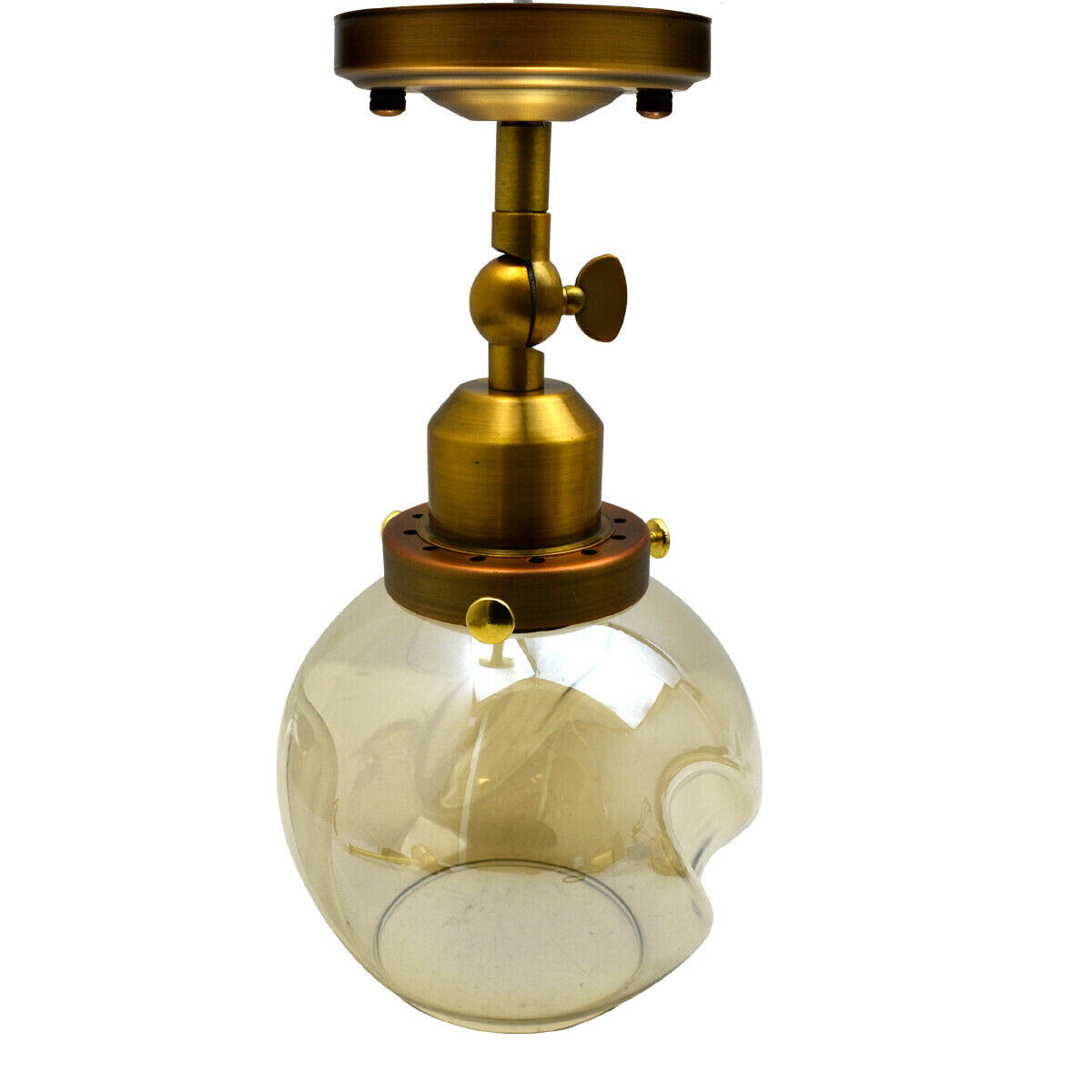 Vintage Wall Light Glass Shades Modern Industrial - Vintagelite