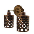 Wire Cage Wall Sconce Edison Vintage Style Industrial Metal Cage~1835