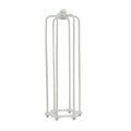 Vintage Retro Industrial Long Wire Cage White - Vintagelite