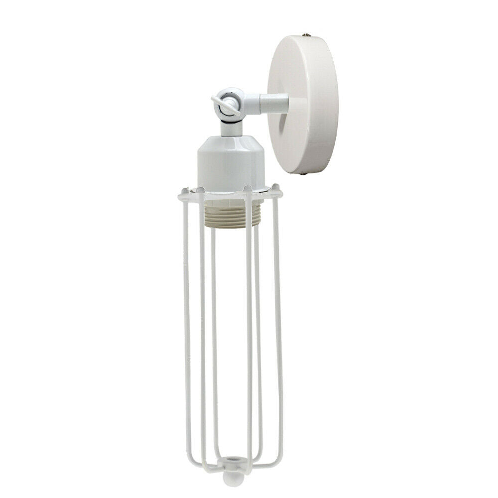 White Wall Lamp Scones Holder