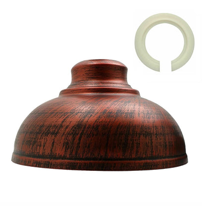 Retro-Easy 290mm Rustic Red Lampshade 