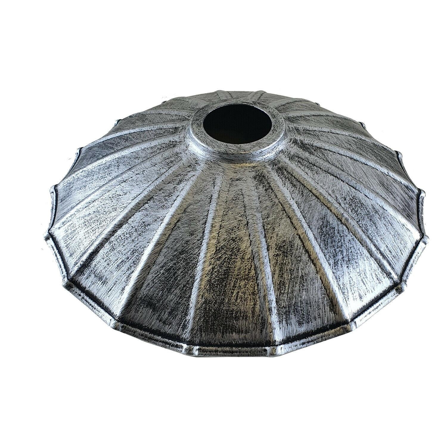  Industrial Wavy Shade Rustic Lampshade Ceiling Pendant Light