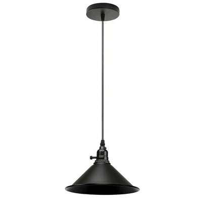 Industrial 3 Way Metal Retro Loft Hang Lampshade Pendant Light