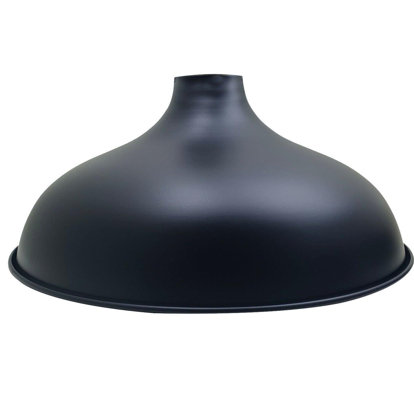 360mm Industrial Black Ceiling Lampshade Easy Fit Shade for Stylish Lighting