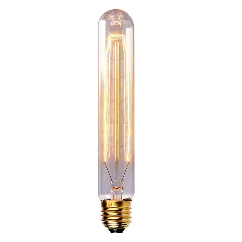 Dimmable T130 E27 60W Industrial Vintage Filament Bulb - Vintagelite