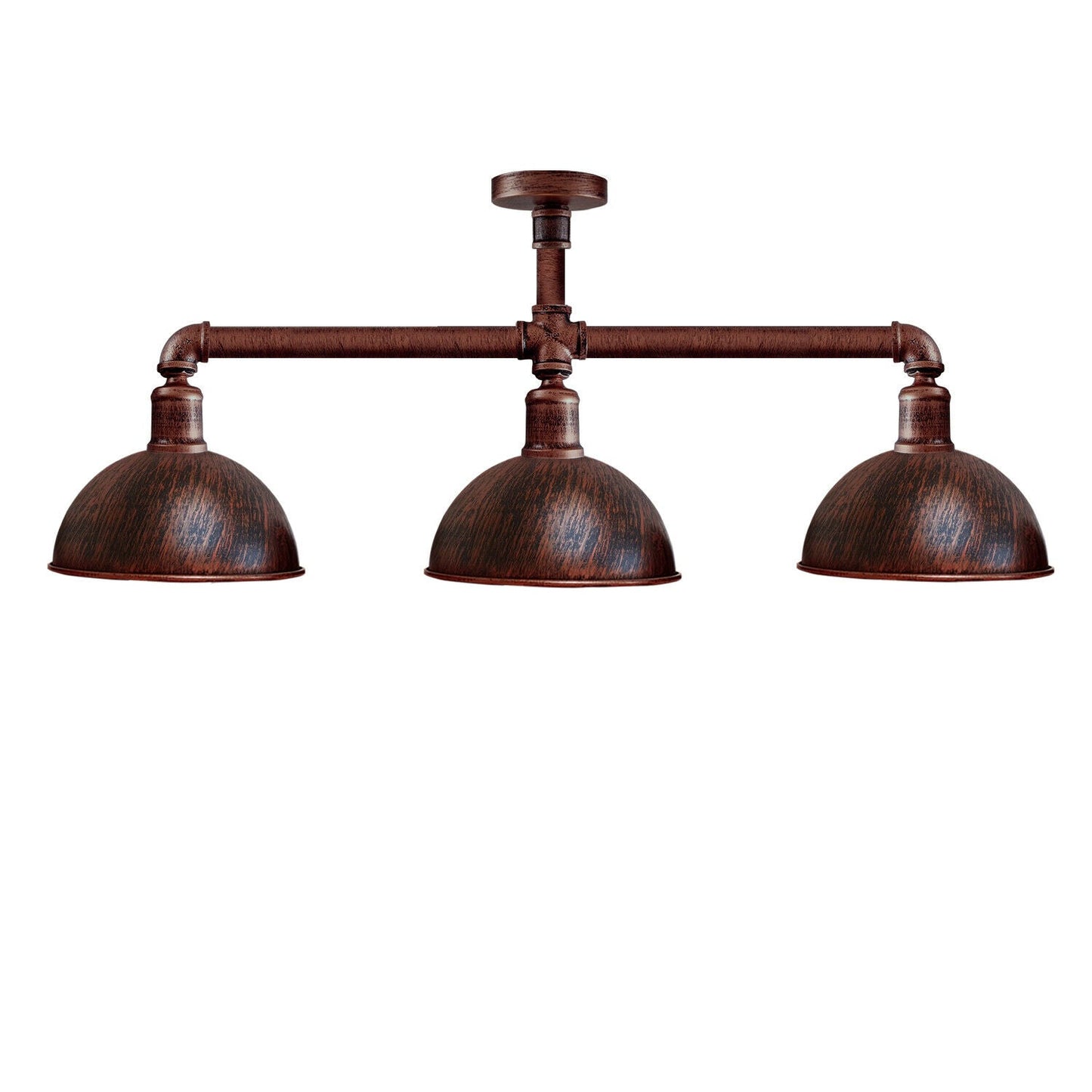 industrial semi flush ceiling lights