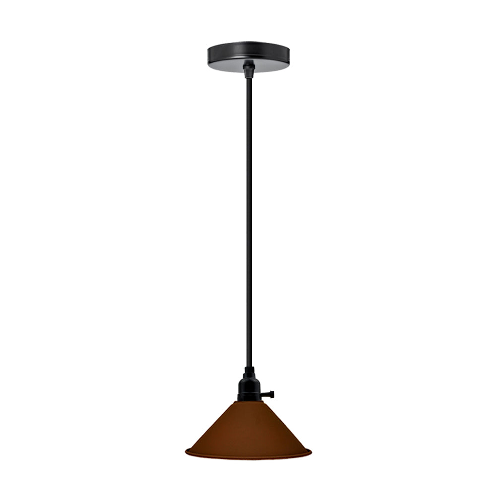 Pendant Light Modern Ceiling Brown Lamp Shade Chandelier - Vintagelite
