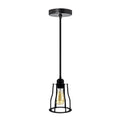 Vintage Ceiling Hanging Pendant Set Lamp Wire Cage - Vintagelite
